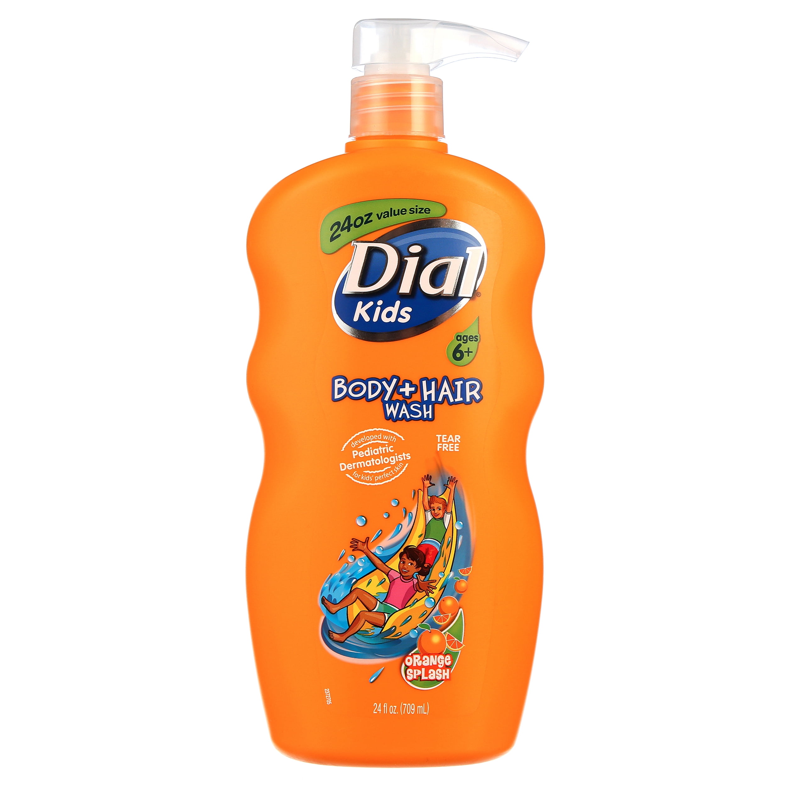 Dial Kids Body Wash, Hypoallergenic & Tear Free, Citrus Scent, 24