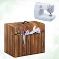 thumbnail image 4 of HELLHERO Wood Sewing Machine Waterproof Cover and Carrying Handle Waterproof Protective, 4 of 8