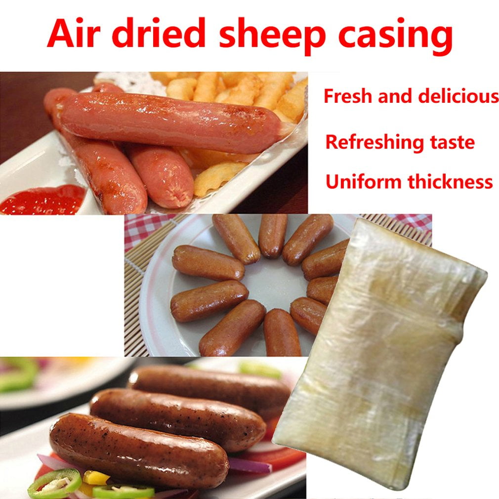 Dried sheep casings, home sausage, dried sausage, widestriped sausage