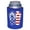Royal Blue, variant on Flip Flop Stars and Stripes USA Thick Foam Old School Can Coolie (Red)