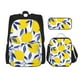 thumbnail image 1 of Fotbe Tropical Lemon Set Escolar 3 en 1 para Niños - Mochila Duradera con Lonchera Aislante y Estuche para Lápices - Mochila Escolar para Niños y Niñas, 1 of 7
