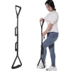 35-44 Inch Upgraded Version Long Leg Lifter Strap - Multi-Loop Adjustable, Rubber Handgrips & Non-Slip Foot Pad, Hip & Knee Replacement Surgery, Mobility Aids for Wheelchair, Car, Bed