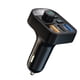 thumbnail image 3 of Transmisor FM para coche, manos libres universal, 3 puertos USB, reproductor MP3, receptor de radio Bluetooth, cargador para coche, 3 of 14