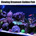 thumbnail image 3 of Unique Bargains Aquarium Artificial Golden Fish Ornament Glowing Simulation Animal Decoration with Suction Cup Blue, 3 of 7