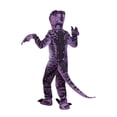 thumbnail image 4 of Realistic Dinosaur Costume, Scaly Animal One Piece Outfit with Hood and Claw Glove, k'ids Halloween Cosplay Party Wear, 4 of 4