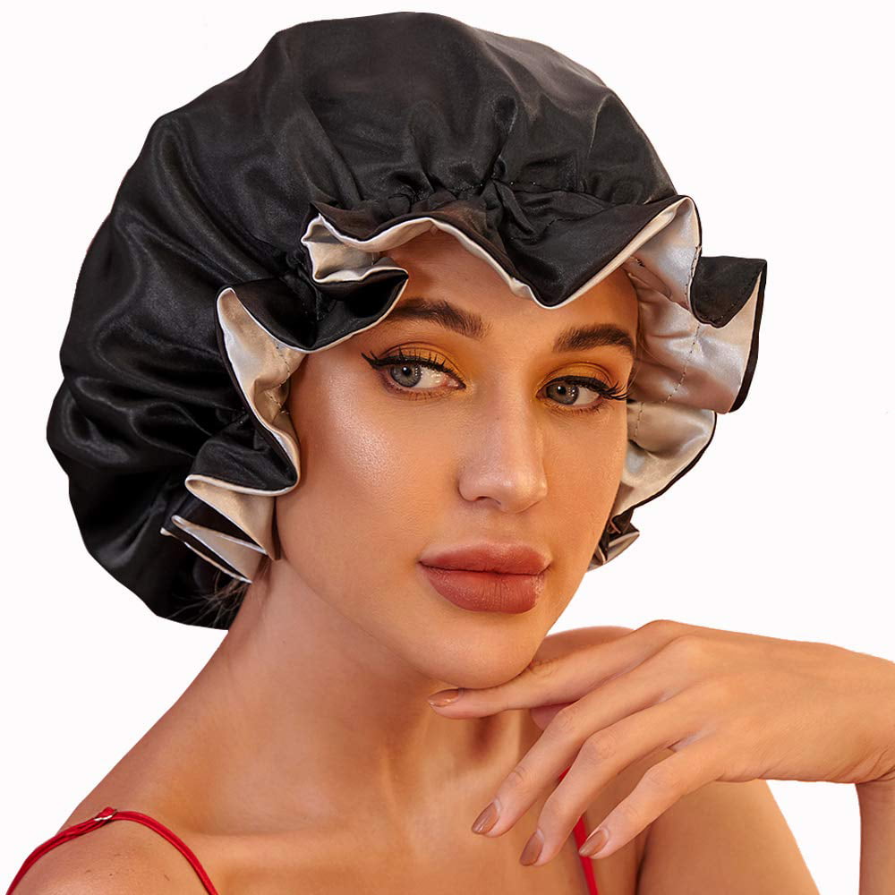 Sleep in a satin bonnet to preserve your curls overnight   CurlsandBeautyDiary