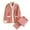Watermelon Red, variant on Kaemgyyd Fuzzy Pajamas Set for Women Warm and Cozy Button down Tops with Long Pants Plush Fleece Winter Sleepwear Set