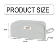 thumbnail image 2 of Pencil Case Extra Large Pencil Case Big Capacity Pencil Bag Soft Pencil Cases - grey, 2 of 6