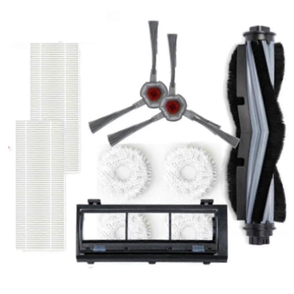 For Yeedi Mop Station With Side Brush Main Brush Dust Box Filter Banmo