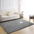 thumbnail image 7 of Lochas Fluffy Shag Area Rugs Furry Soft Rugs for Living Room Bedroom Indoor Decor Nursery Carpet, 4'X6',Gray, 7 of 7