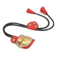 thumbnail image 1 of Archery Finger Protector, Brass Lightweight Adjustable Archery Fingers Guard Protector Practical Buckle Elastic  For Outdoor Red, 1 of 8