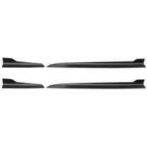Ikon Motorsports Universal Compatible with IKON Style Side Skirts Rocker Panels 4PCS - Propylene PP