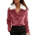 thumbnail image 2 of Pyhlmscde Chandail en Molleton à Manches Longues pour Femmes, Confort Chaud, Pyjama de Noël, Tenues d'Automne pour Femmes, 2 of 4