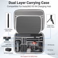 thumbnail image 3 of STARTRC VCR Carrying Case for Insta360 X5 Storage Protective Travel Bag for Insta 360 X5 X4 Basic Bundle Battery Fast Charge Accessories Bullet Time Handle 1.0/114CM Selfie Stic, 3 of 5