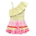 thumbnail image 2 of Girls One Piece Swimsuits Ruffle Bathing Suit Moana Princess Swimwear, 2 of 6