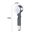 thumbnail image 3 of tumgatte Shower - High-Pressure Handheld Showerhead With Carbon Filter - Hard Water Softener Filtered Shower , High Pressure3 Spray Modes Handheld Massagable Shower For Up to 45% off, 3 of 7
