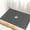 Grey-32" x 24" (Rectangular), variant on Square Shower Mat Non Slip: 27 X 27 Inch Extra Large Loofah Mats For Inside - Anti Slip Stall Matt With Drain Hole In Middle