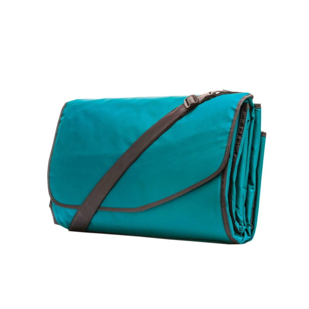 Camco 42807 Camco picnic Blanket With Carrying Strap Teal Walmart