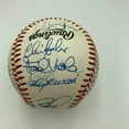 thumbnail image 4 of 1990 All Star Game Team Signed Baseball Ozzie Smith Ryne Sandberg Beckett COA, 4 of 11