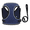 Navy Blue, variant on Cat Harness and Leash Escape Proof, Retractable Cat Leash Breathable Adjustable Vest Harnesses with Reflective Strip, Step-in Design & Night Safety