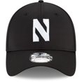 thumbnail image 2 of Men's New Era Black Northwestern Wildcats Campus Preferred 39THIRTY Flex Hat, 2 of 4