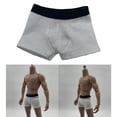 thumbnail image 4 of 1/6 Scale Men Figure Clothes Men Professional White, 4 of 7