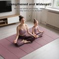 thumbnail image 5 of LAMEI Yoga Mat, Extra Large 48 x 40 Foldable Mat for Travel, 10mm Thick Exercise Mats for Home Workout(Deep Pink), 5 of 6