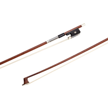 MI&VI AB-795 Pernambuco Wood Skin Carbon Fiber Viola Bow (Full Size 4/4) with Bow Case Included