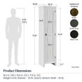 thumbnail image 3 of Systembuild Evolution Farmington 18" Wide Storage Cabinet, Black Oak, 3 of 7