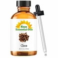 thumbnail image 1 of Sun Essential Oils Clove Essential Oil 4 oz with Dropper for Diffuser, Skin & Aromatherapy, 1 of 1