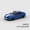 BLUE, variant on CNV Ford Mustang Building Blocks, 17x7.5x4.5cm Sports Car with Racing Stripes, 4 Color Choices, Compatible with Major Bricks, Kids Birthday Gift & Car Toy