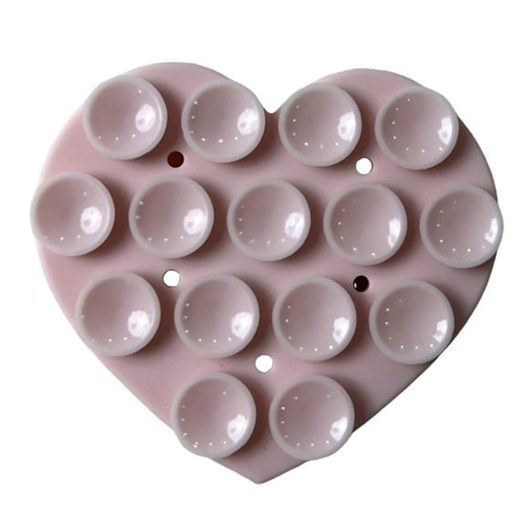 Suction Cup Phone Case Mount Double-Sided Silicone Stand Sticky Phone K5E2