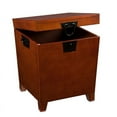 thumbnail image 4 of Home Square Storage Trunk End Table in Mission Oak - Set of 2, 4 of 10