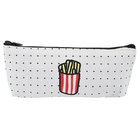 French Fries Cola School Pencil Case Cosmetic Makeup Storage (Best Way To Heat Up French Fries)