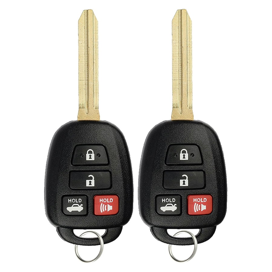 HYQ12BDM, HYQ12BEL H Chip 2014-2016 Corolla 2013-2015 Rav4 Car Key Fob Keyless Entry Remote fits 2014-2016 Toyota Camry