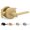 Satin Brass, variant on Mega Handles | Ralph Dummy Door Lever | Pack of 2| Matte Black