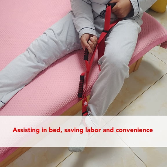 Leg Lift Strap Aid, 40" Long, Comfortable Portable For Mobility, Easy Leg Movement From Bed Or Chair