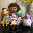 thumbnail image 3 of Dora The Explorer Plush Toy Pre-Kindergarten Toys Cute Dora Boots Stuffed Doll Party Decorations Zhaozb (Color : Isa-19cm), 3 of 6