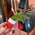 thumbnail image 3 of Coche, Colgante De Brazo De Elfo De Navidad, Colgante De Árbol De Navidad, Colgante De Espejo Retrovisor Para Coche, Decoración Colgante sonducket HA041425-02, 3 of 6