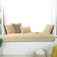 QIUYI Non Slip Bay Window Cushion Pad, Ultra Soft and Plush Window Seat