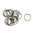 thumbnail image 1 of Abbracc 20pcs 30mm Round Hoop Loop Leverback Earring Making Findings Bronze, 1 of 8