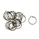 thumbnail image 1 of 20 aros de alambre redondos lisos de 30 mm para aretes y copas de vino. Bronce, 1 of 8