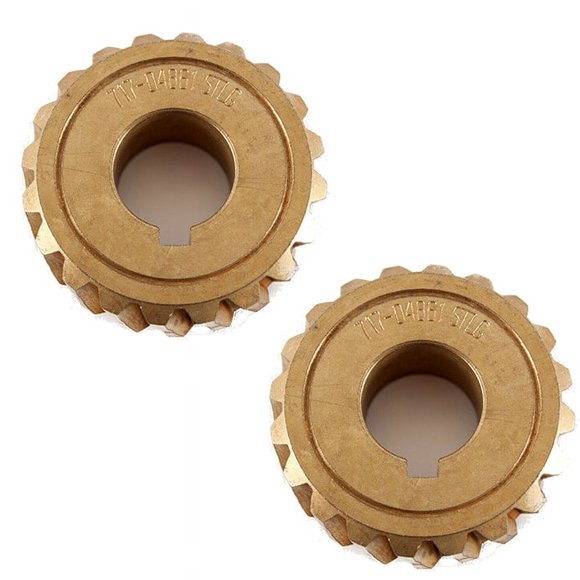 2 Genuine MTD 917-04861 OEM 20 Tooth Worm 20T Gear for Craftsman Lawnmower Parts