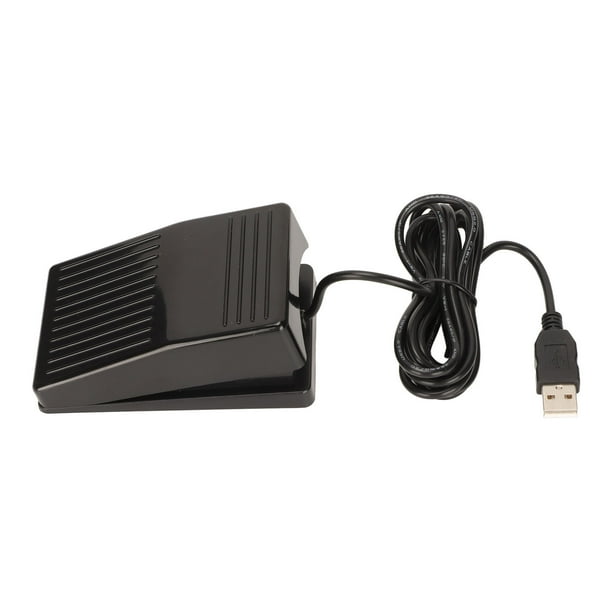Single Foot Switch Pedal, USB A Ergonomic Design Multifunctional USB