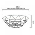 thumbnail image 2 of Modern Style Fruit Bowl Basket Metal Wire Vegetable Holder for Counters Kitchen Countertop Home Decor, 2 of 6
