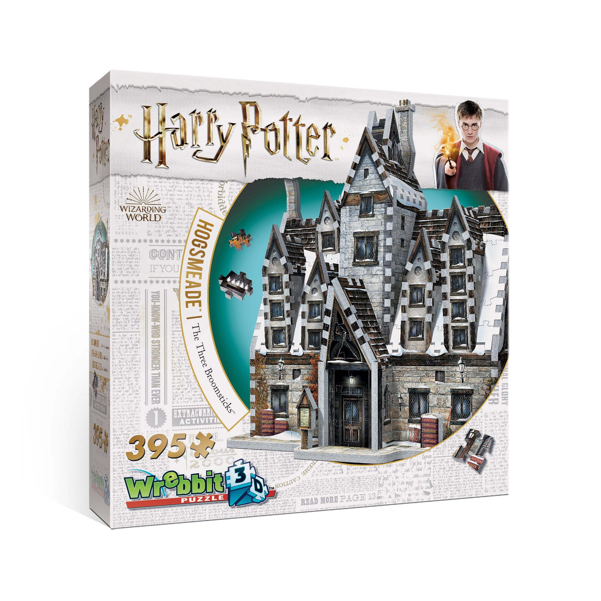 Wrebbit 3D Harry Potter The Burrow The Weasleys Home 415pc Puzzle New 