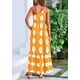 thumbnail image 2 of Vestido PRETTYGARDEN Maxi XL de un Hombro con Estampado Floral Blanco y Cúrcuma, 2 of 8