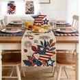 thumbnail image 7 of 4th of July Decorations - Patriotic Table Runner for 250th Anniversary | Memorial Day Decorations,Fourth of July DecorParty Essentials, 7 of 7