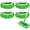 Green, variant on Qianfeng Reusable Mop Pads Refill, Washable Microfiber Pads for Wet/Dry Mop, 4 Pack