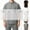 A411-Gray, variant on Kalauyu Men's Half Zip Short Sleeve Shirts Stand Collar Henley T Shirts Textured Loose Casual Daily Travel Summer Tops